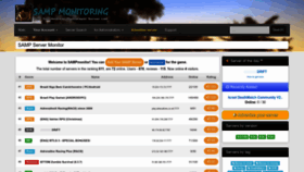 What Sampmonitoring.com website looks like in 2024 