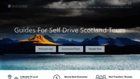 What Secret-scotland.com website looks like in 2024 