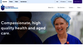 What Svha.org.au website looks like in 2024 