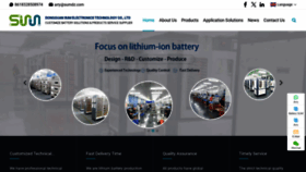 What Sum-battery.com website looks like in 2024 