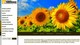 What Sunflowernsa.com website looks like in 2024 