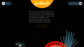 What Smilebooth.com website looks like in 2024 