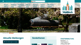 What Stadt-waldkirch.de website looks like in 2024 