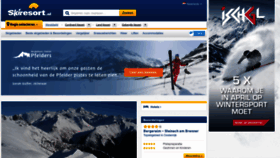 What Skiresort.nl website looks like in 2024 