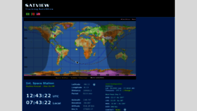 What Satview.org website looked like in 2024 (2 years ago)