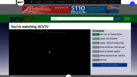What Scvtv.com website looks like in 2024 