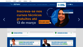 What Senaipr.org.br website looked like in 2024 (1 year ago)