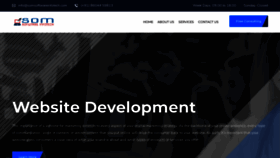 What Somsoftwareinfotech.com website looks like in 2024 