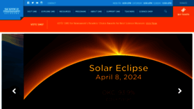 What Sciencemuseumok.org website looked like in 2024 (1 year ago)