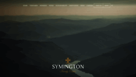 What Symington.com website looks like in 2024 