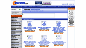 What Semsons.com website looks like in 2024 