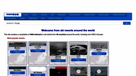 What Snoweye.com website looks like in 2024 