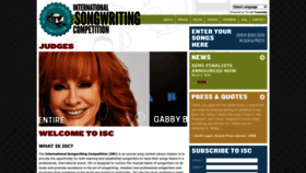 What Songwritingcompetition.com website looks like in 2024 