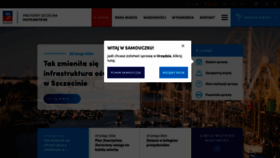 What Szczecin.eu website looks like in 2024 