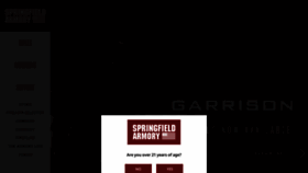 What Springfield-armory.com website looks like in 2024 