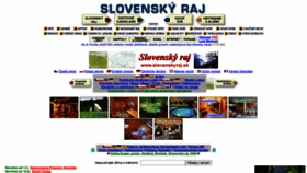 What Slovenskyraj.sk website looks like in 2024 