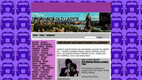 What Shadyoldlady.com website looks like in 2024 