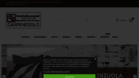 What Shopcentroscampoli.com website looks like in 2024 