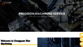 What Star-machining.com website looks like in 2024 