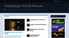 What Svenskhistoria.se website looks like in 2024 