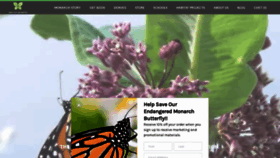 What Saveourmonarchs.org website looked like in 2024 (1 year ago)