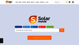 What Solarmovie.vip website looks like in 2024 