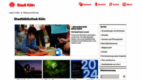 What Stbib-koeln.de website looks like in 2024 