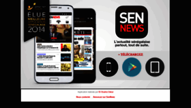 What Sennews.net website looks like in 2024 