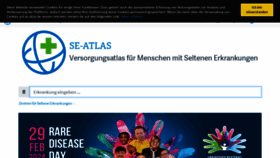 What Se-atlas.de website looks like in 2024 