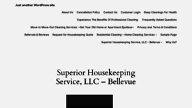 What Superiorhousekeepingservice.com website looks like in 2024 