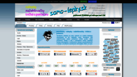 What Samo-lepky.sk website looks like in 2024 
