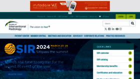 What Sirweb.org website looks like in 2024 