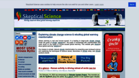 What Skepticalscience.com website looks like in 2024 