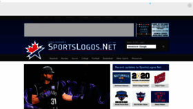 What Sportslogos.net website looks like in 2024 