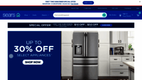 What Searsoutlet.com website looks like in 2024 