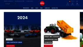 What Siku.de website looks like in 2024 
