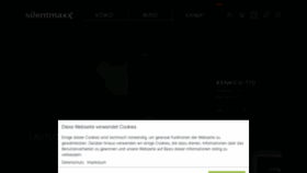 What Silentmaxx.de website looked like in 2024 (2 years ago)