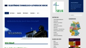 What Selk.de website looked like in 2024 (1 year ago)