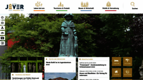 What Stadt-jever.de website looked like in 2024 (2 years ago)
