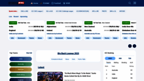 What Sportzwiki.com website looks like in 2024 