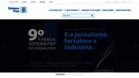 What Sistemafiep.org.br website looks like in 2024 