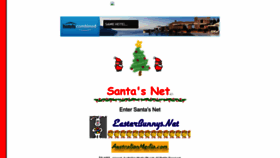 What Santas.net website looks like in 2024 