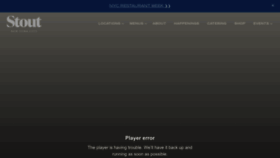 What Stoutnyc.com website looked like in 2024 (1 year ago)