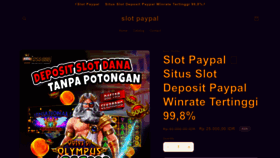 What Slotpaypal.com website looks like in 2024 