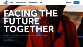 What Sailors-society.org website looks like in 2024 