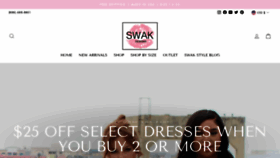 What Swakdesigns.com website looks like in 2024 
