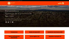 What Sanjuan.gov.ar website looks like in 2024 