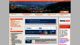 What Suhltrifft.de website looks like in 2024 