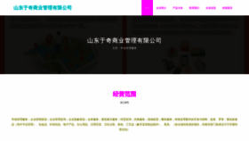What Sdyuqi.cn website looks like in 2024 