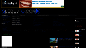 What Sledujto.com website looked like in 2011 (12 years ago)